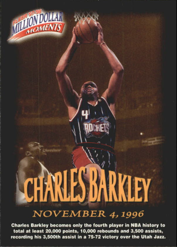 1997-98 Fleer Million Dollar Moments - [Base] - Redemption Back