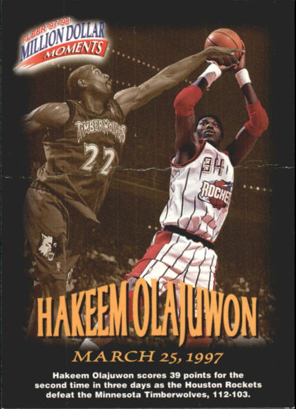 1997/1998 Fleer Basketball Part 3 Insert Cards - Picture 106 of 194