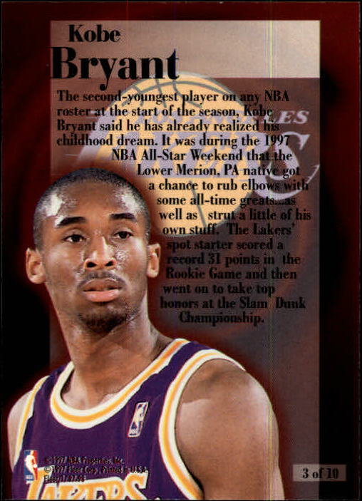 1997/1998 Fleer Basketball Part 3 Insert Cards - Picture 163 of 194