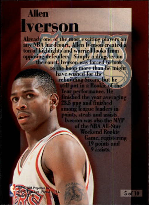 1997/1998 Fleer Basketball Part 3 Insert Cards - Picture 167 of 194