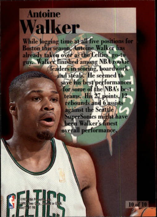 1997/1998 Fleer Basketball Part 3 Insert Cards - Picture 177 of 194