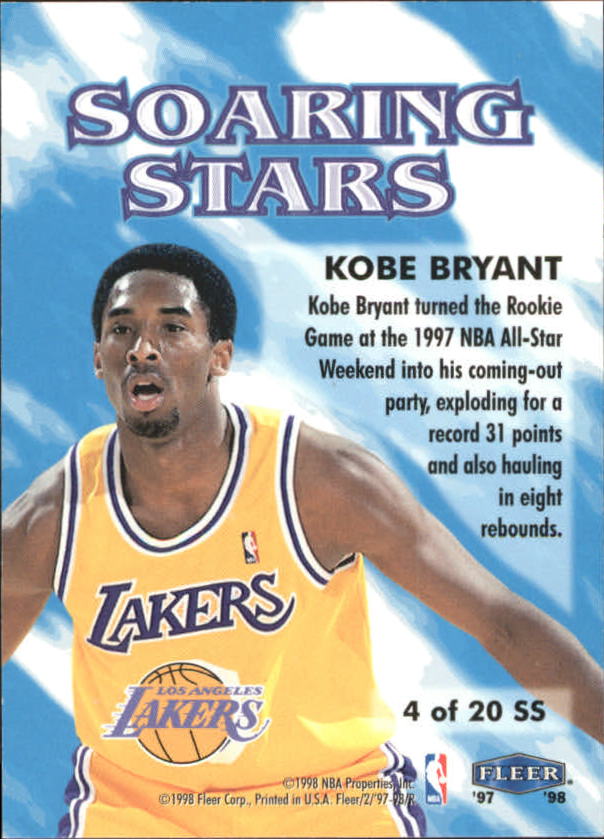 1997/1998 Fleer Basketball Part 3 Insert Cards - Picture 185 of 194