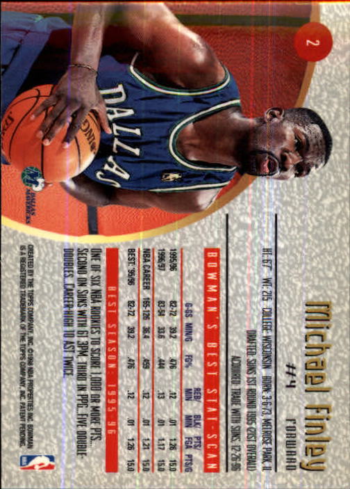 thumbnail 3  - 1997-98 Bowman&#039;s Best Basketball Card Pick