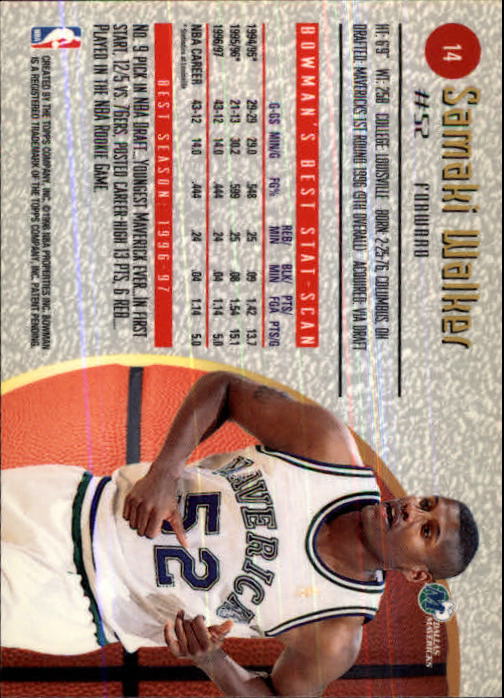 thumbnail 9  - 1997-98 Bowman&#039;s Best Basketball Card Pick