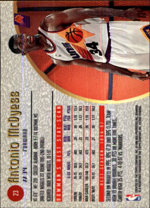 thumbnail 19  - 1997-98 Bowman&#039;s Best Basketball Card Pick