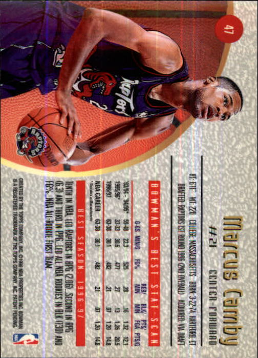 thumbnail 35  - 1997-98 Bowman&#039;s Best Basketball Card Pick