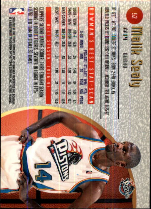 thumbnail 43  - 1997-98 Bowman&#039;s Best Basketball Card Pick