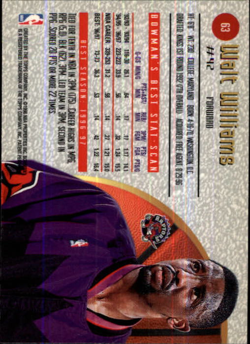 thumbnail 49  - 1997-98 Bowman&#039;s Best Basketball Card Pick