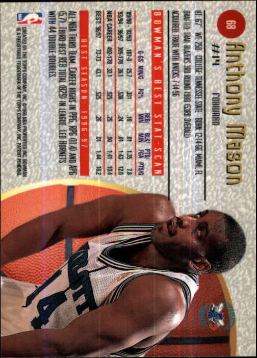 thumbnail 53  - 1997-98 Bowman&#039;s Best Basketball Card Pick