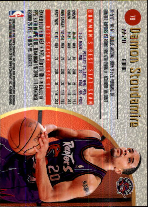 thumbnail 59  - 1997-98 Bowman&#039;s Best Basketball Card Pick