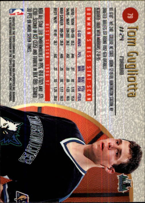 thumbnail 61  - 1997-98 Bowman&#039;s Best Basketball Card Pick