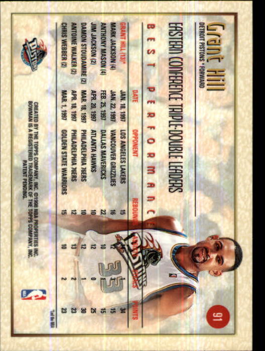 thumbnail 67  - 1997-98 Bowman&#039;s Best Basketball Card Pick