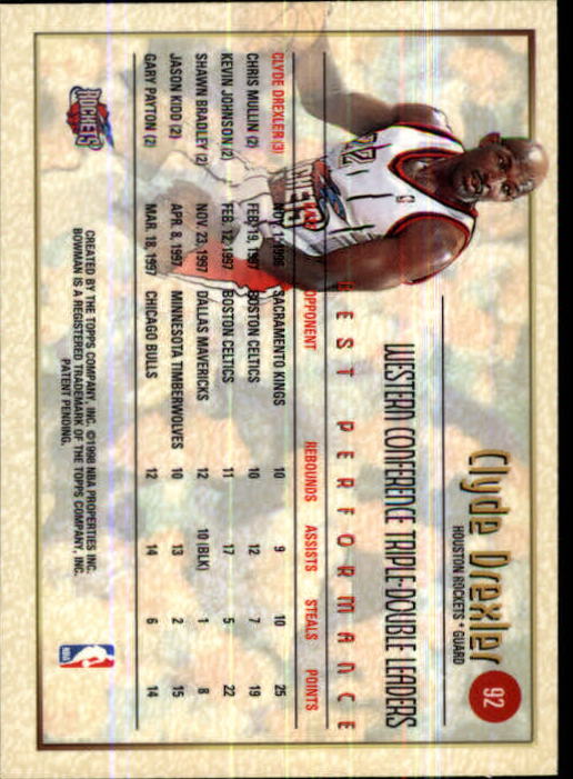 thumbnail 69  - 1997-98 Bowman&#039;s Best Basketball Card Pick