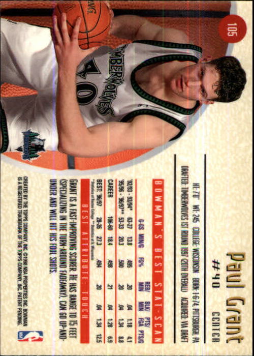 thumbnail 87  - 1997-98 Bowman&#039;s Best Basketball Card Pick