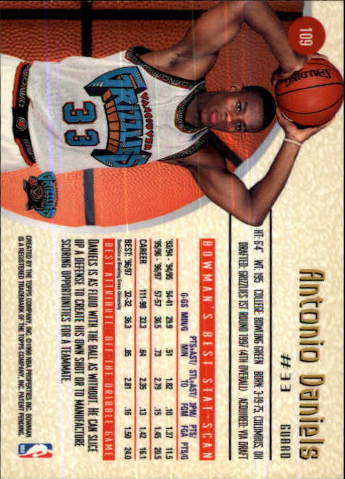 thumbnail 89  - 1997-98 Bowman&#039;s Best Basketball Card Pick