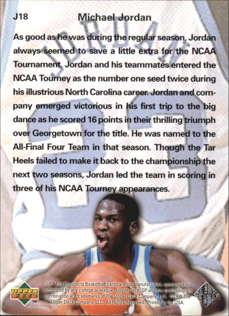 1998 SP Top Prospects (Upper Deck) Basketball - Picture 45 of 47