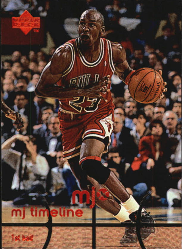 1998 Upper Deck Basketball MJx Timeline Michael Jordan Singles 