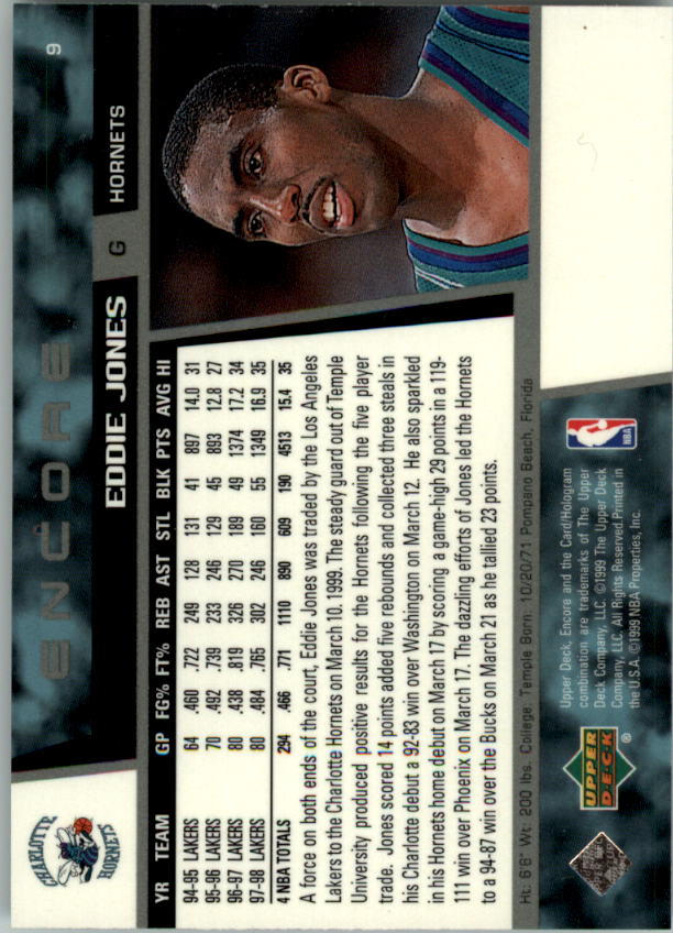 1998/1999 Encore (Upper Deck) Basketball - Picture 19 of 297