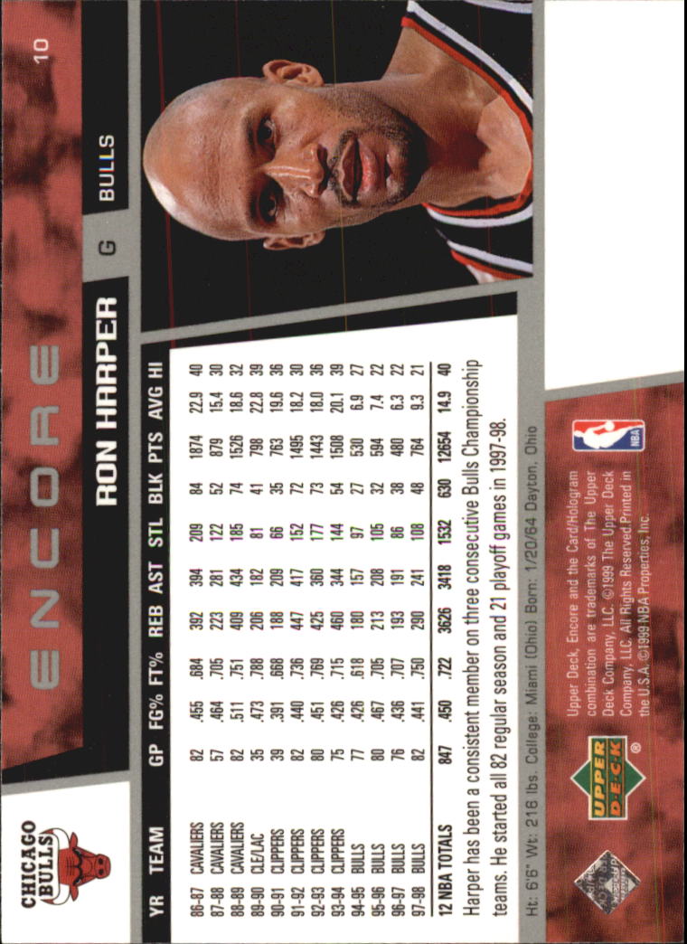 1998/1999 Encore (Upper Deck) Basketball - Picture 21 of 297
