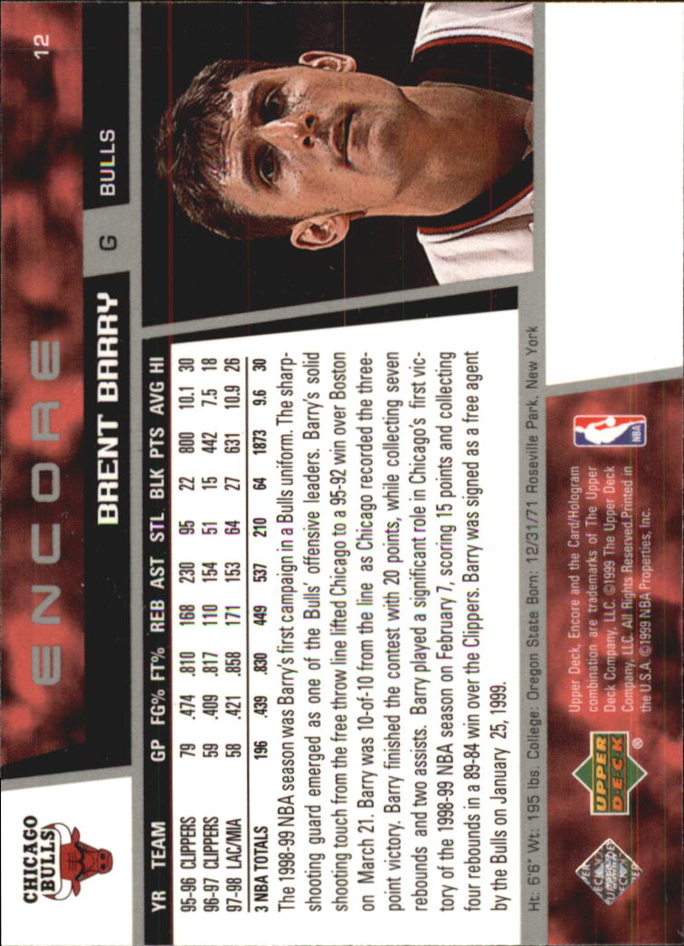 1998/1999 Encore (Upper Deck) Basketball - Picture 25 of 297