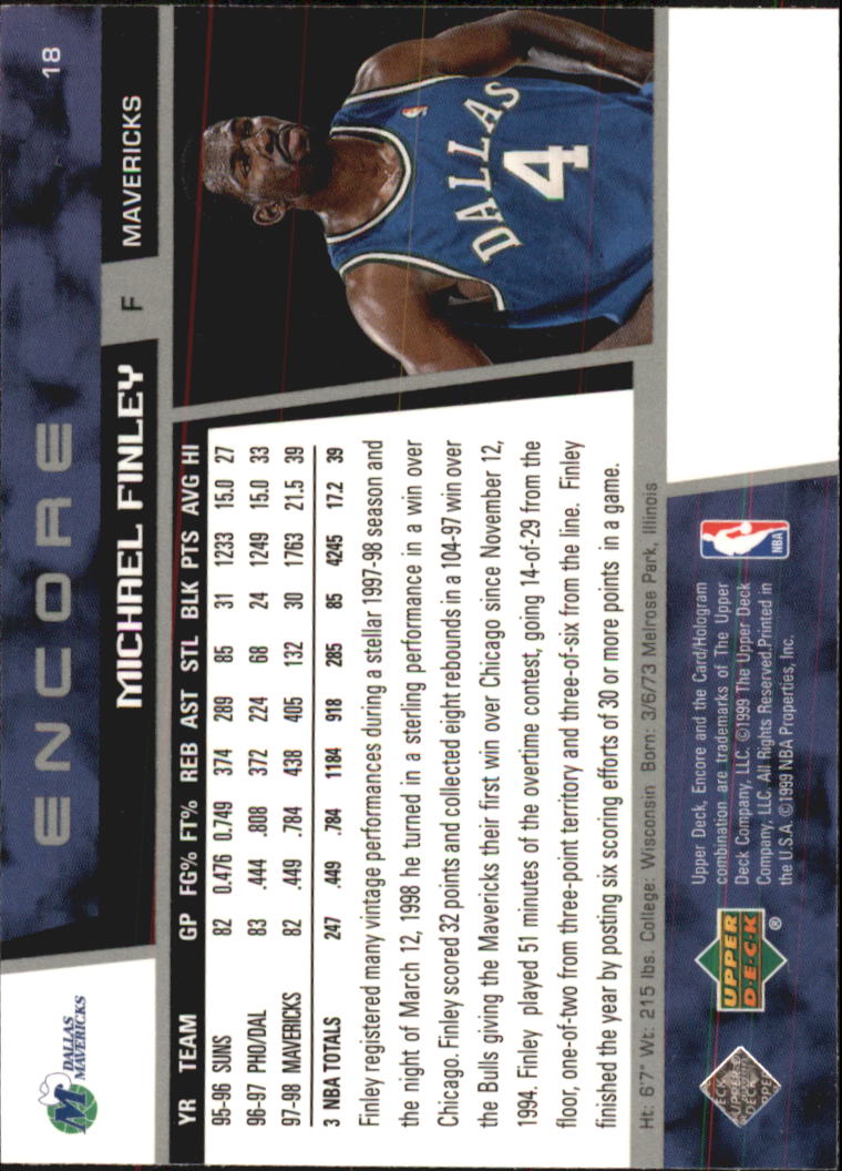 1998/1999 Encore (Upper Deck) Basketball - Picture 37 of 297