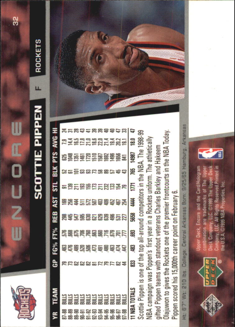 1998/1999 Encore (Upper Deck) Basketball - Picture 65 of 297