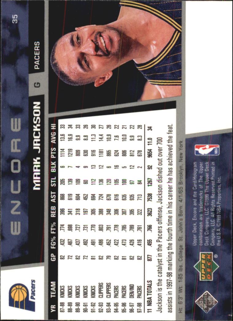 1998/1999 Encore (Upper Deck) Basketball - Picture 71 of 297