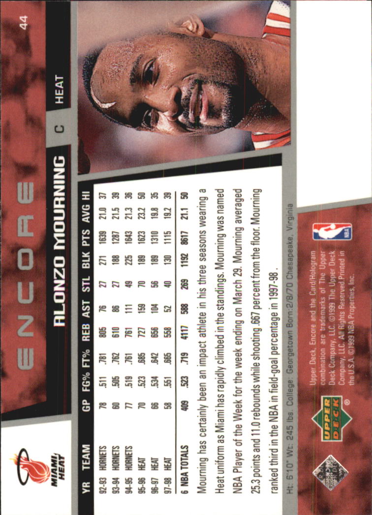1998/1999 Encore (Upper Deck) Basketball - Picture 89 of 297