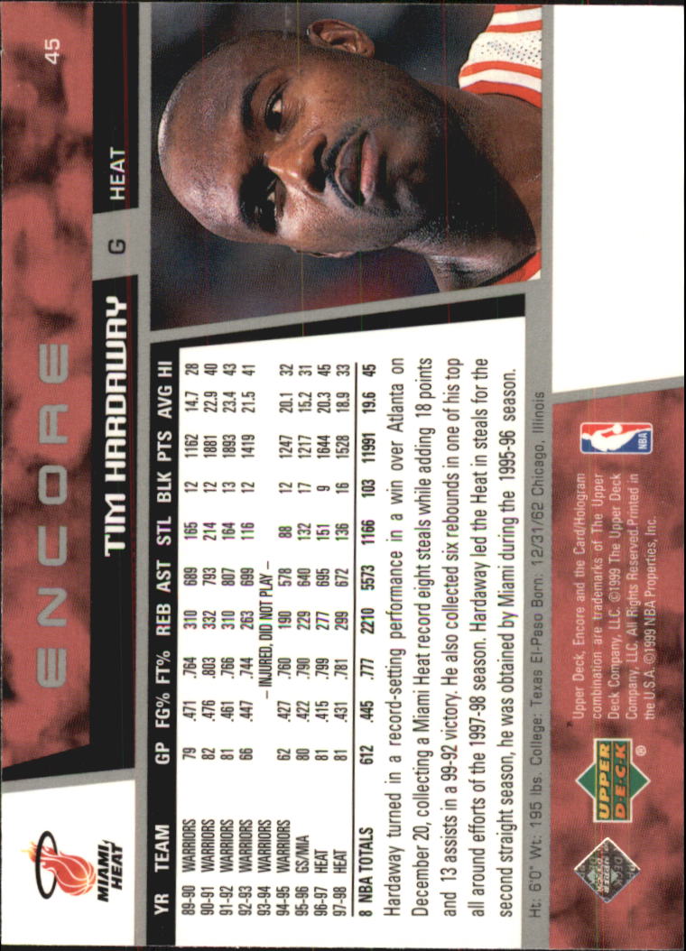 1998/1999 Encore (Upper Deck) Basketball - Picture 91 of 297