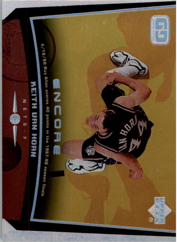 1998/1999 Encore (Upper Deck) Basketball - Picture 104 of 297