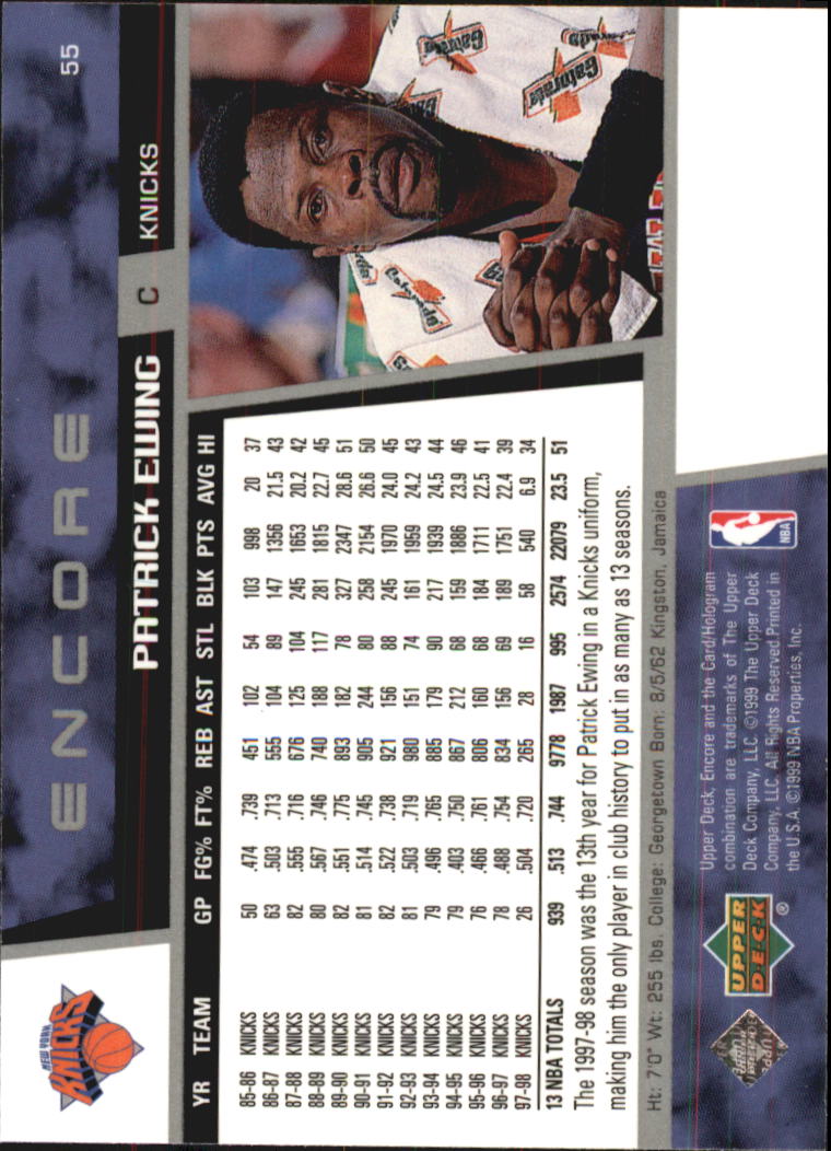 1998/1999 Encore (Upper Deck) Basketball - Picture 111 of 297