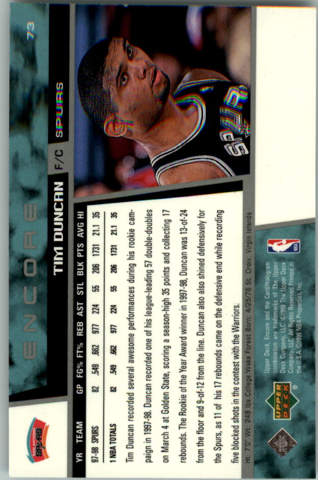 1998/1999 Encore (Upper Deck) Basketball - Picture 147 of 297