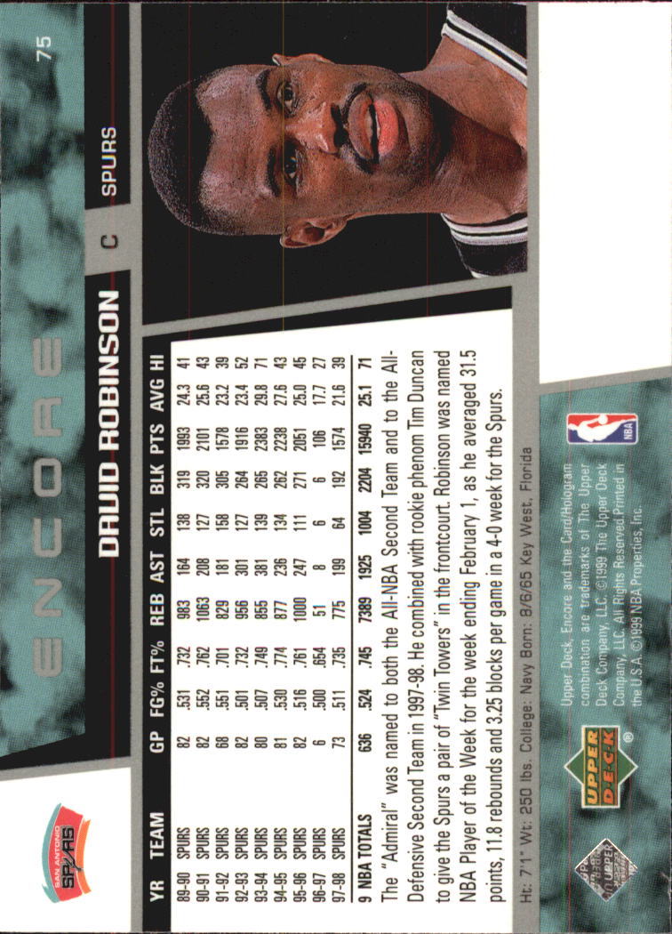 1998/1999 Encore (Upper Deck) Basketball - Picture 151 of 297
