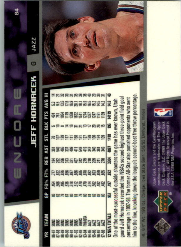 1998/1999 Encore (Upper Deck) Basketball - Picture 169 of 297