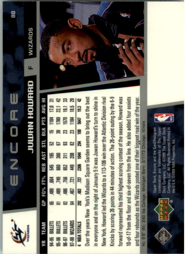 1998/1999 Encore (Upper Deck) Basketball - Picture 177 of 297