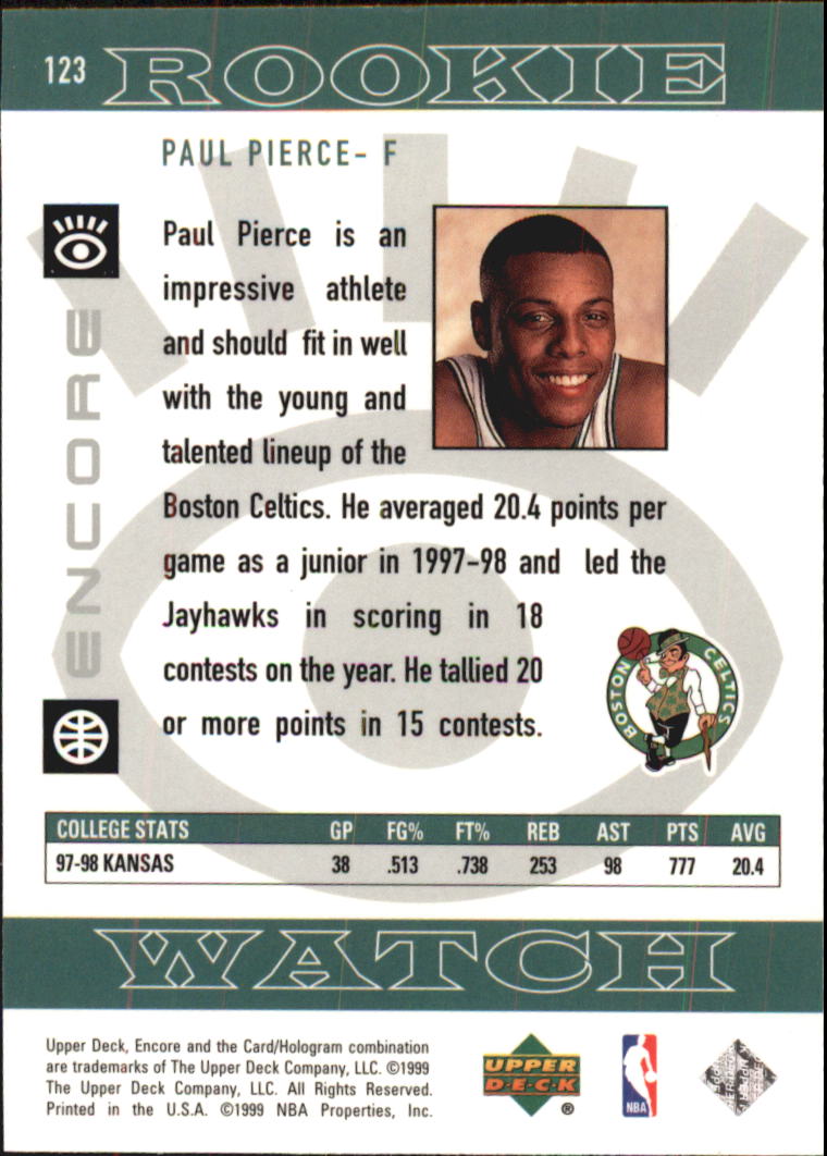 1998/1999 Encore (Upper Deck) Basketball - Picture 209 of 297