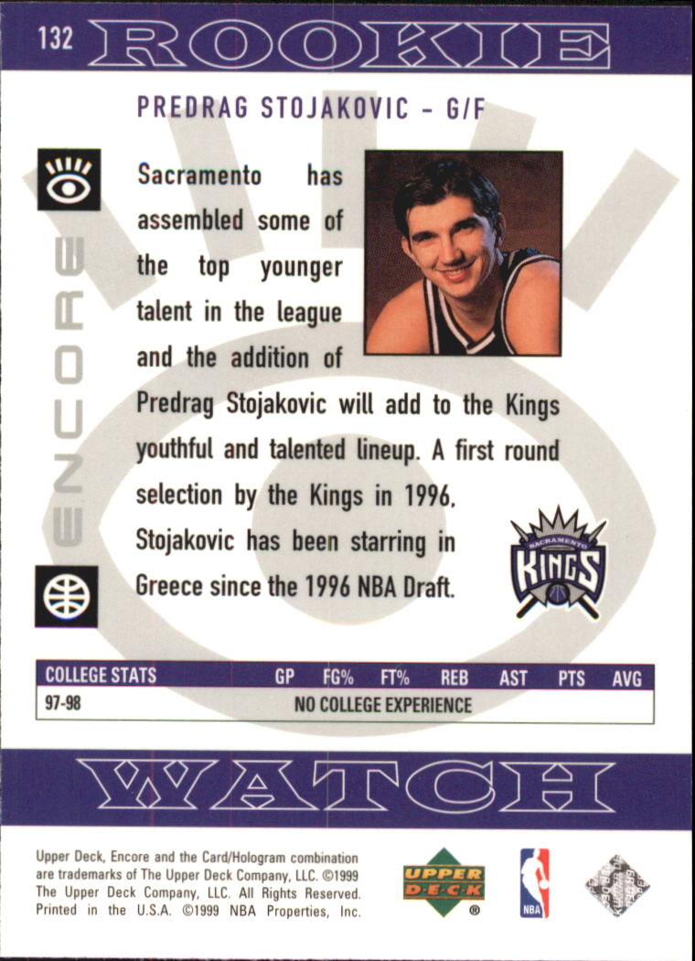 1998/1999 Encore (Upper Deck) Basketball - Picture 223 of 297