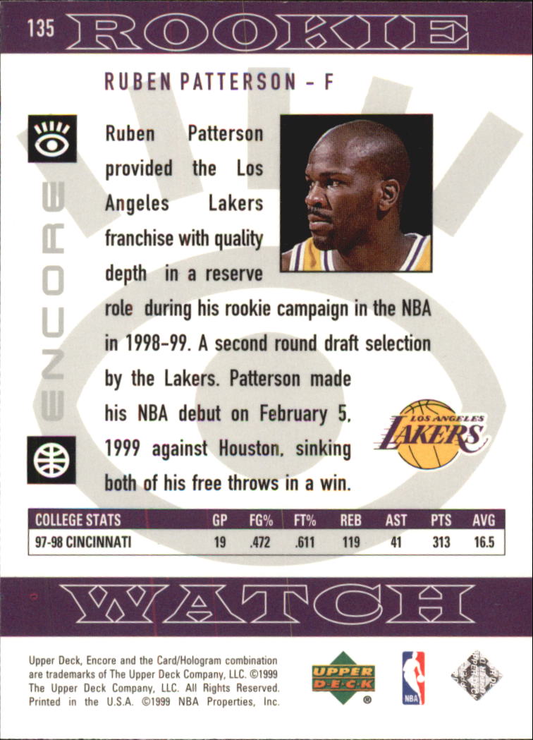 1998/1999 Encore (Upper Deck) Basketball - Picture 229 of 297