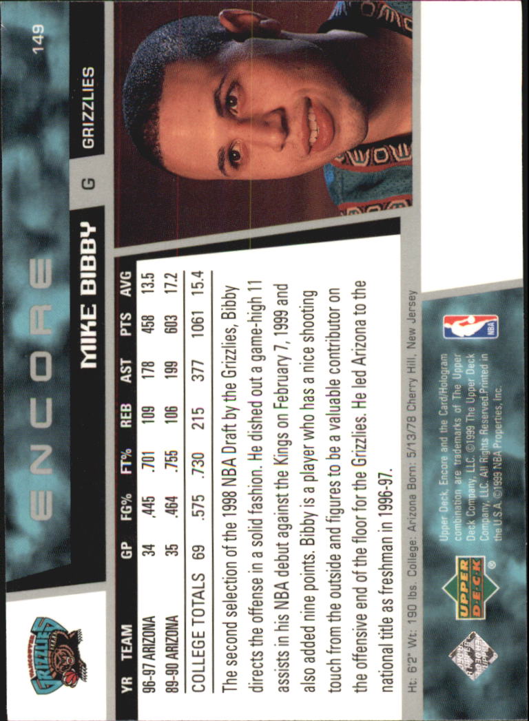 1998/1999 Encore (Upper Deck) Basketball - Picture 251 of 297