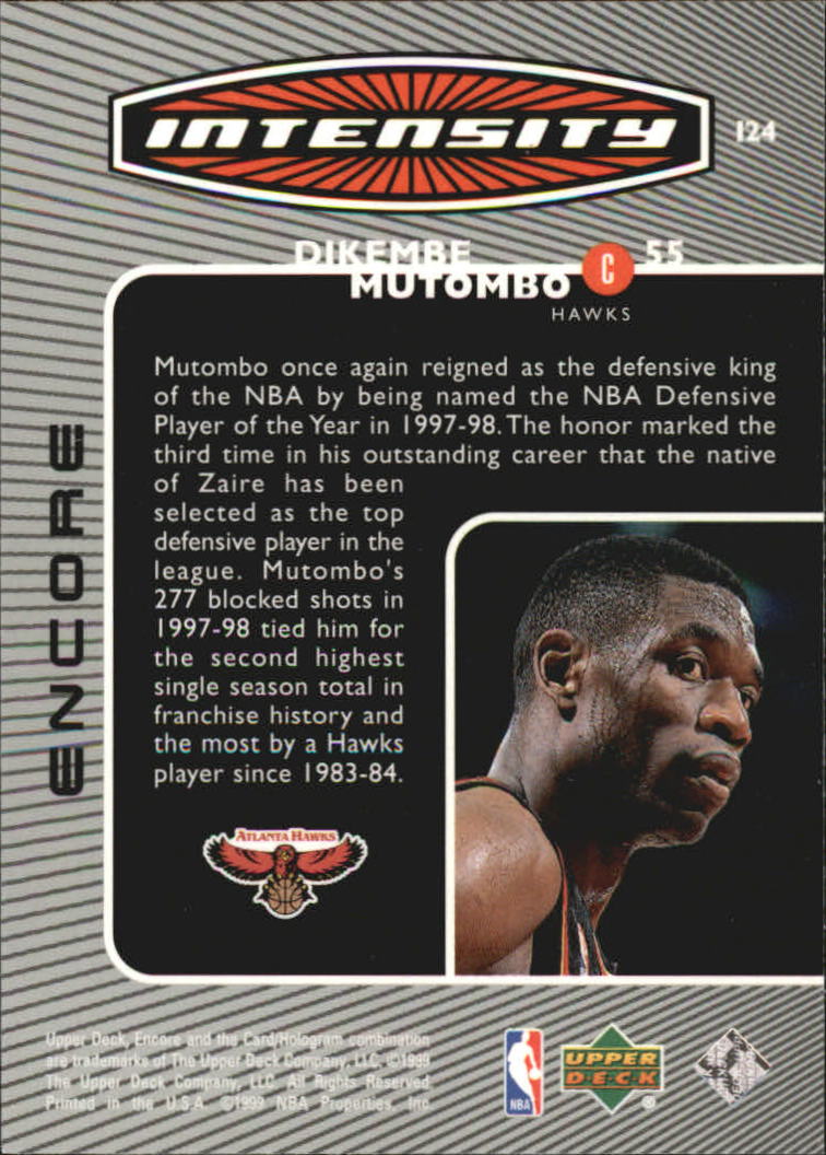 1998/1999 Encore (Upper Deck) Basketball - Picture 275 of 297