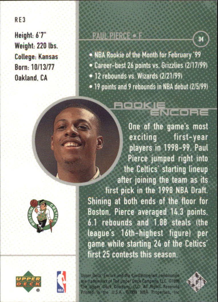 1998/1999 Encore (Upper Deck) Basketball - Picture 287 of 297