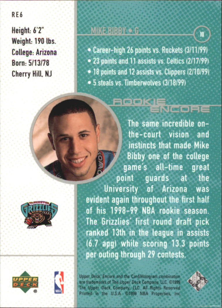 1998/1999 Encore (Upper Deck) Basketball - Picture 293 of 297