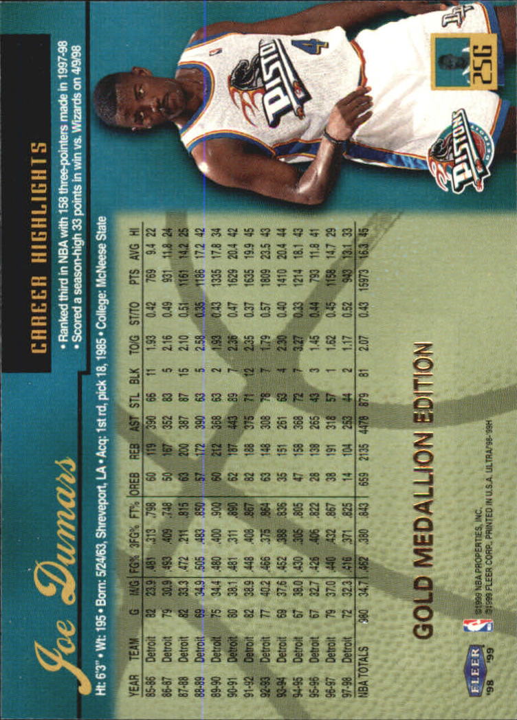 1998/1999 Ultra (Fleer) Basketball Part 2 Parallel and Insert Cards - Picture 43 of 185