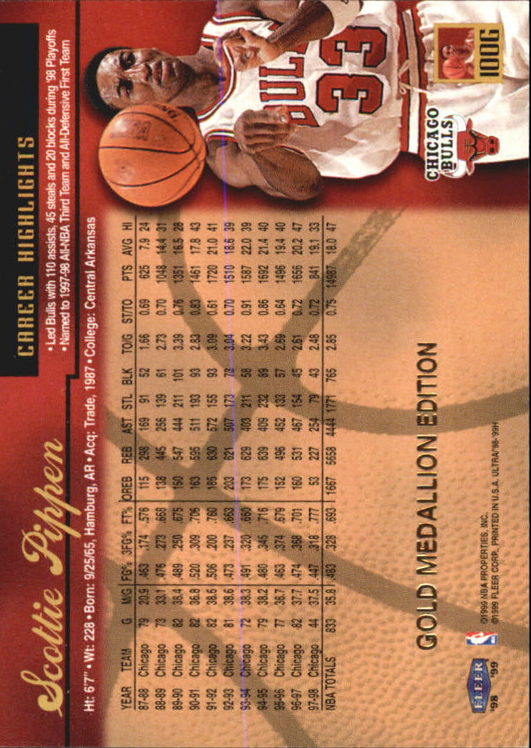 1998/1999 Ultra (Fleer) Basketball Part 2 Parallel and Insert Cards - Picture 141 of 185