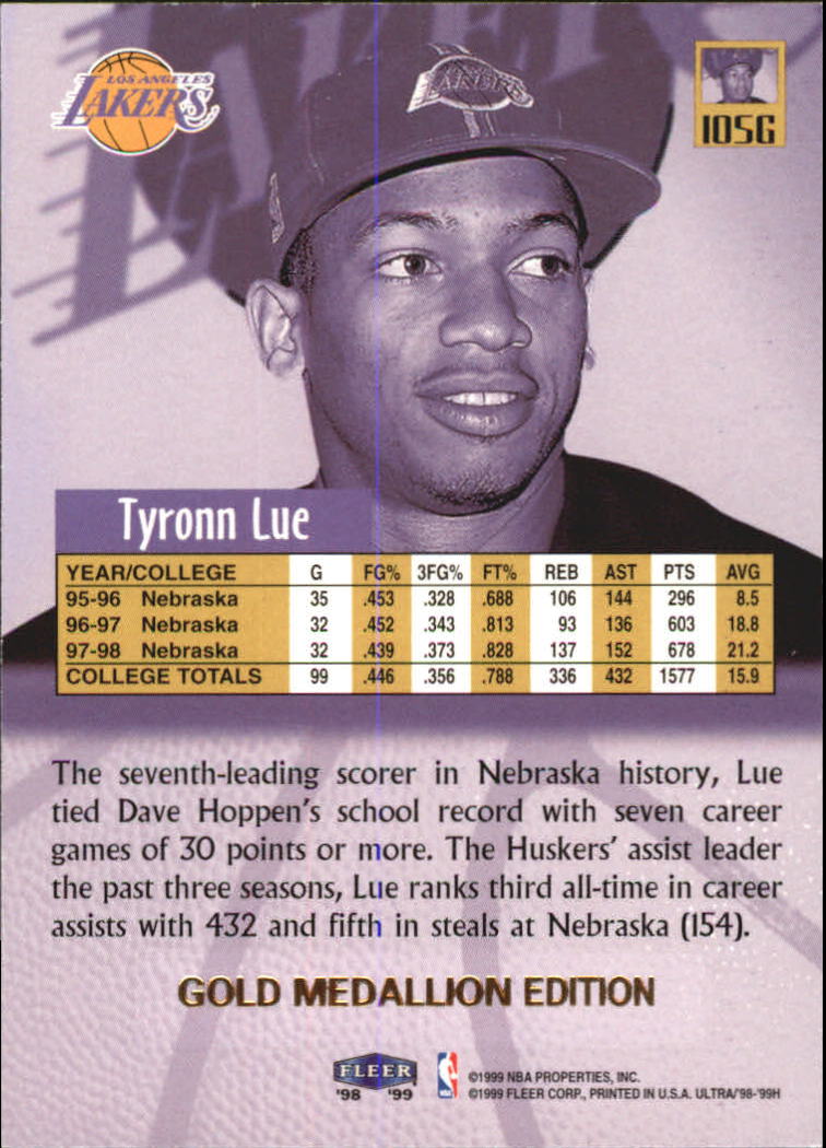 1998/1999 Ultra (Fleer) Basketball Part 2 Parallel and Insert Cards - Picture 143 of 185