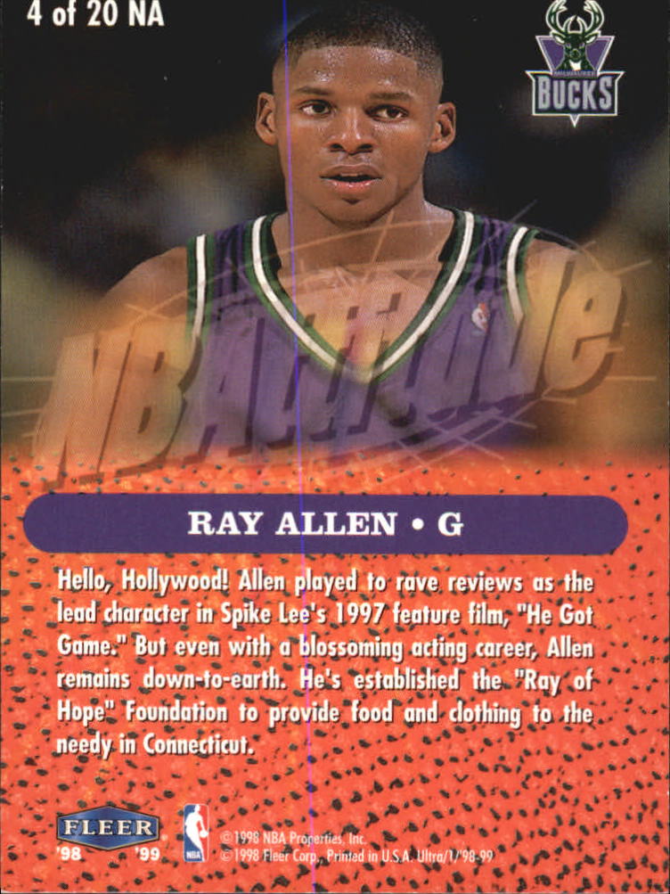 1998/1999 Ultra (Fleer) Basketball Part 2 Parallel and Insert Cards - Picture 151 of 185