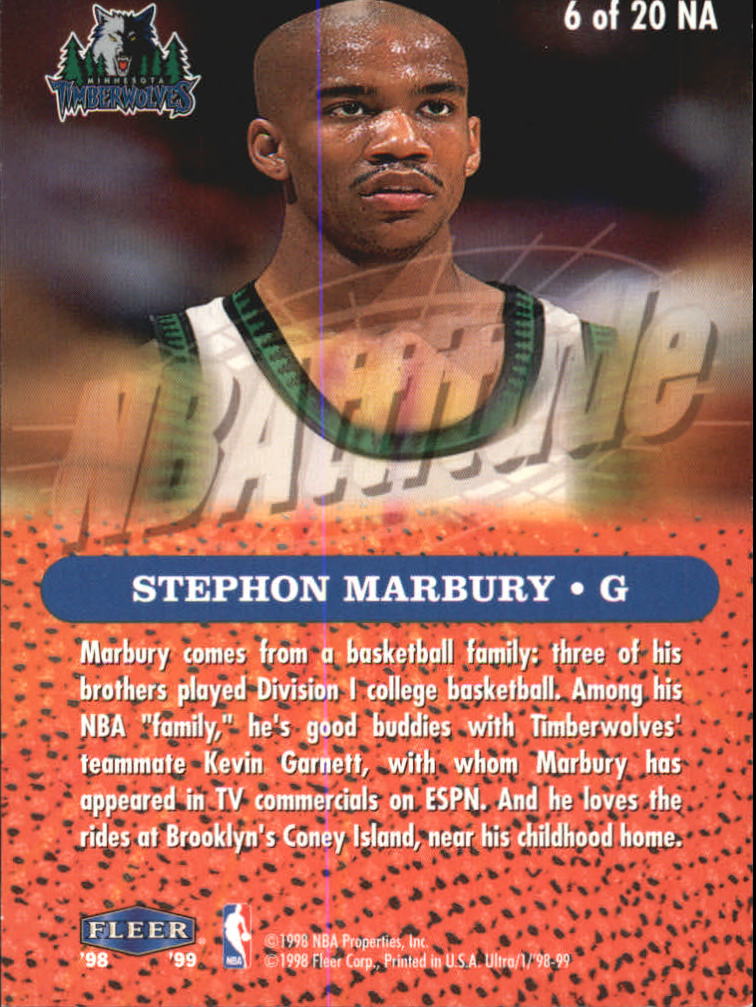 1998/1999 Ultra (Fleer) Basketball Part 2 Parallel and Insert Cards - Picture 153 of 185