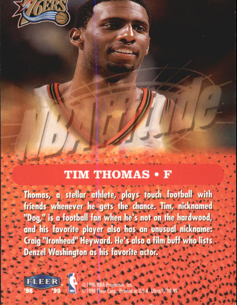 1998/1999 Ultra (Fleer) Basketball Part 2 Parallel and Insert Cards - Picture 157 of 185