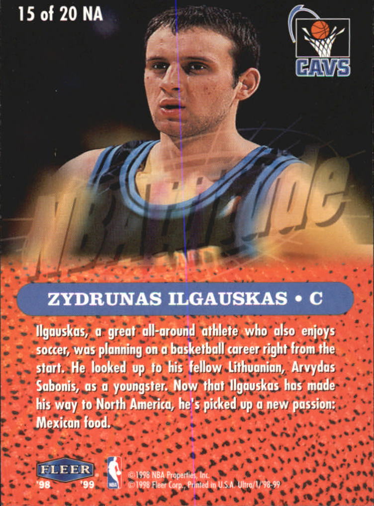 1998/1999 Ultra (Fleer) Basketball Part 2 Parallel and Insert Cards - Picture 171 of 185