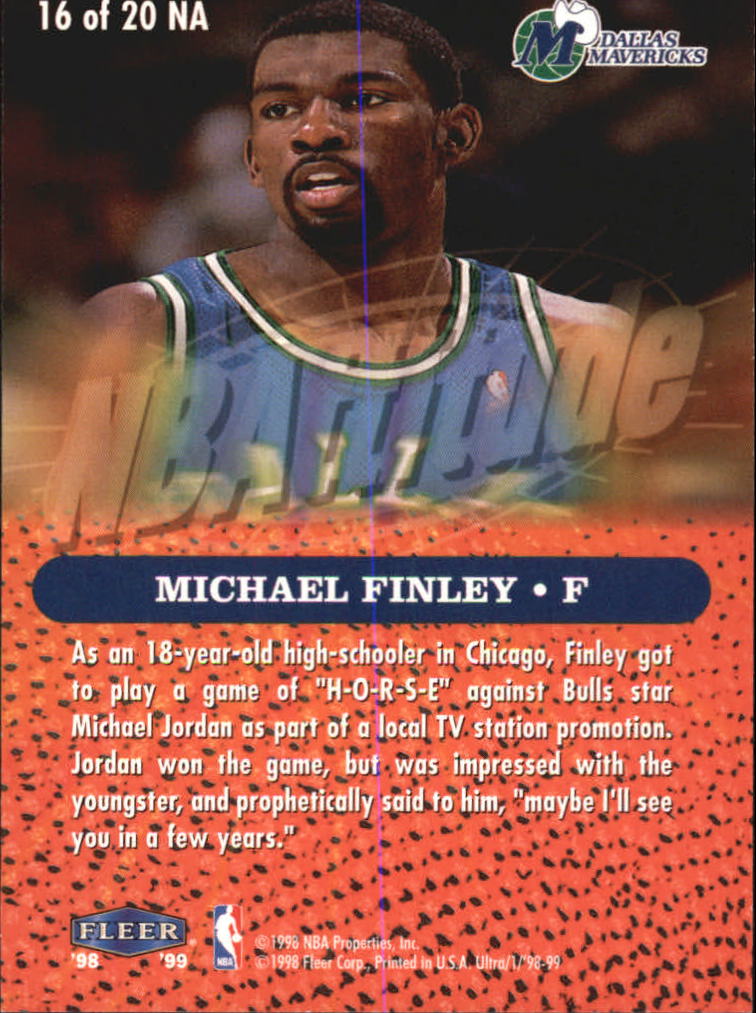 1998/1999 Ultra (Fleer) Basketball Part 2 Parallel and Insert Cards - Picture 173 of 185